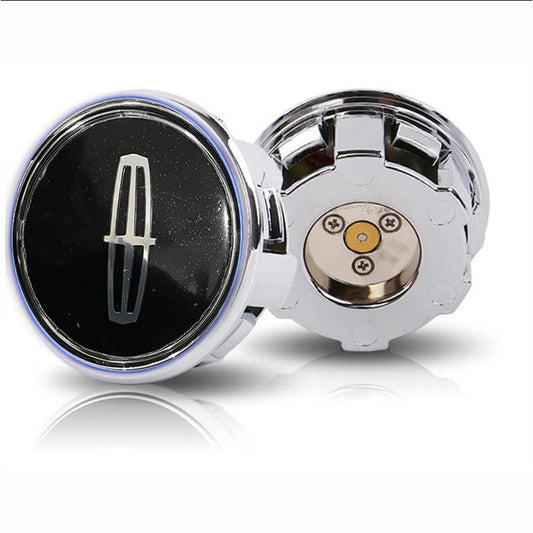 Custom 75mm Lincoln Floating Center Caps for Lexani Aftermarket Wheels