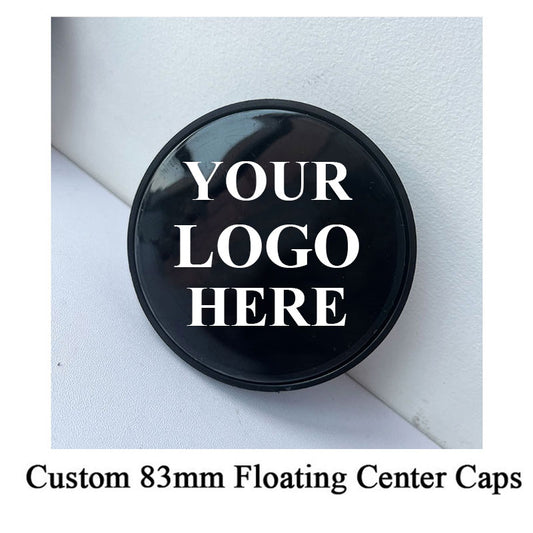 Custom 83mm Floating Center Caps