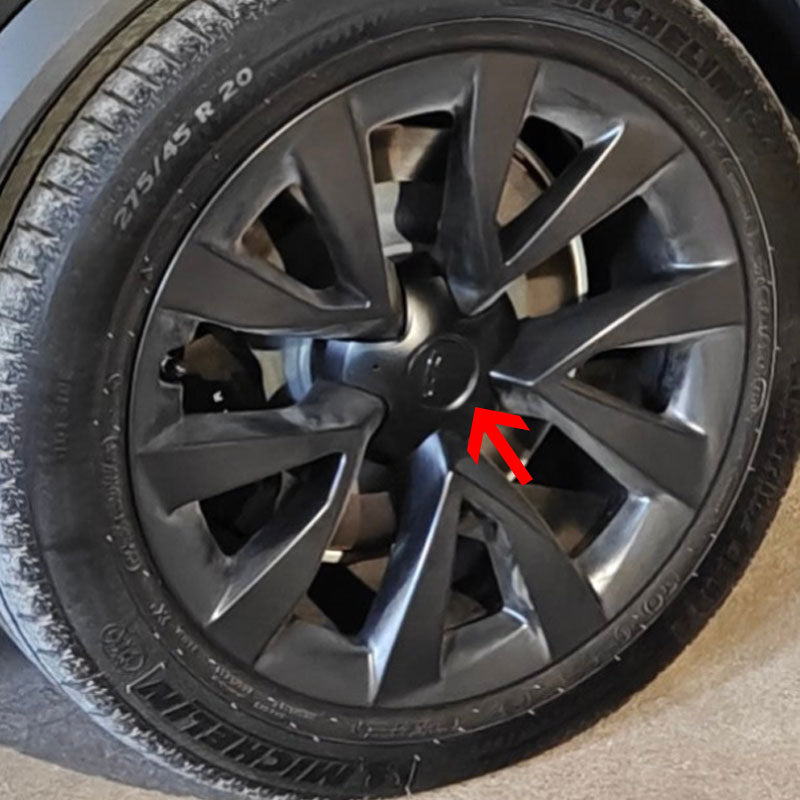 Custom Floating Center Caps for Tesla Model X Plaid 20″ Wheels