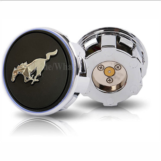 Custom Mustang Floating Center Caps for Stock Rims