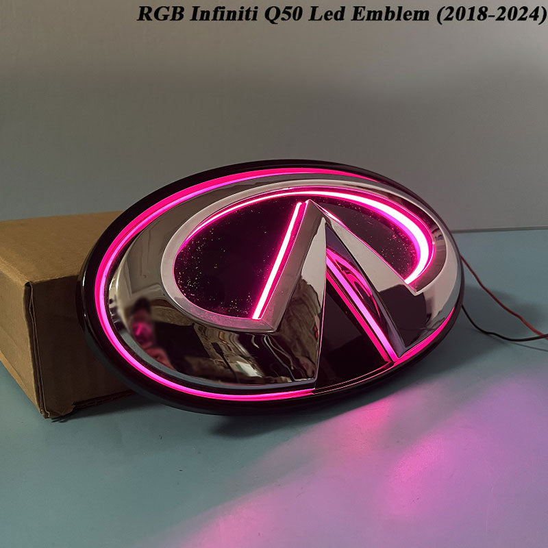 RGB Infiniti Q50 Led Emblem (2018-2024)