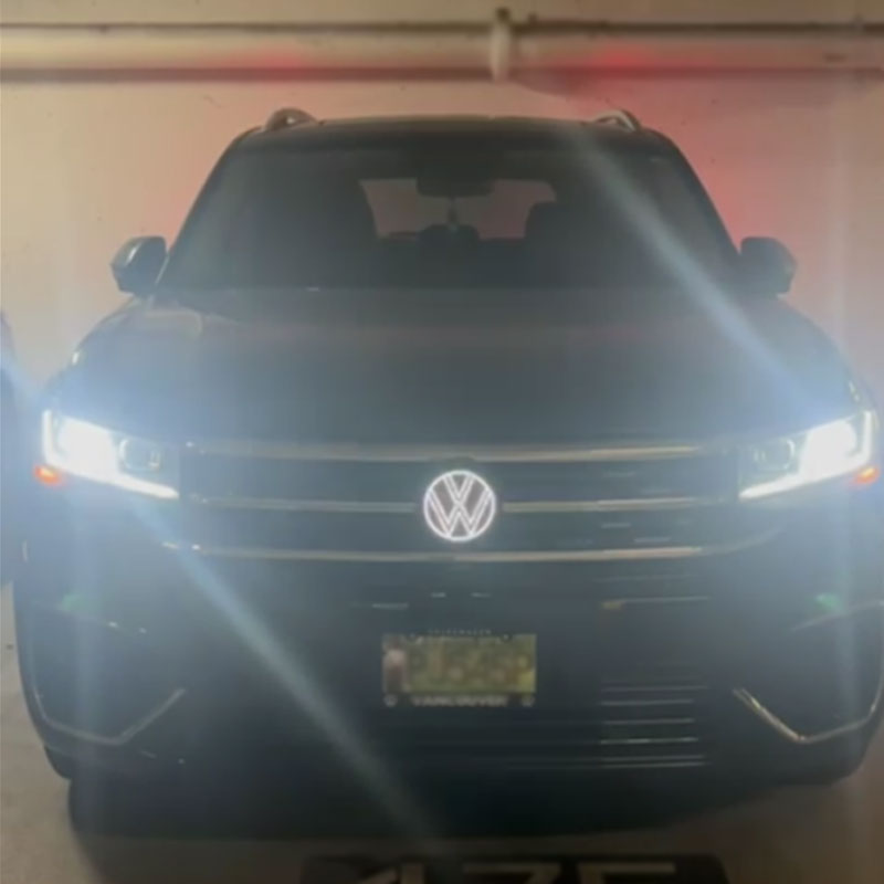 3.5 Gen VW Atlas Light up Emblem (2018-2024) (Compatible with ACC/radar for Emergency Braking)