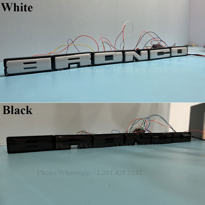 RGB Ford Bronco Illuminated Emblems (2021-Present)