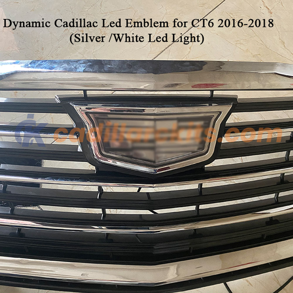 2nd Gene Dynamic Cadillac Led Emblem for CT6 (2016-2018) CTS (2015-2019)