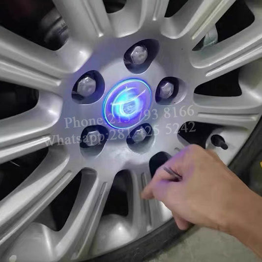 Custom Cadillac Floating Center Caps 66mm for Stock Wheels