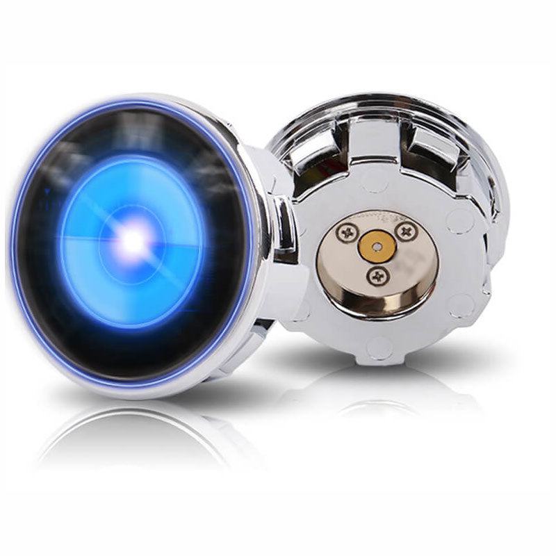 Custom VW New R Logo Floating Center Caps for Audi Original 20inch Rim