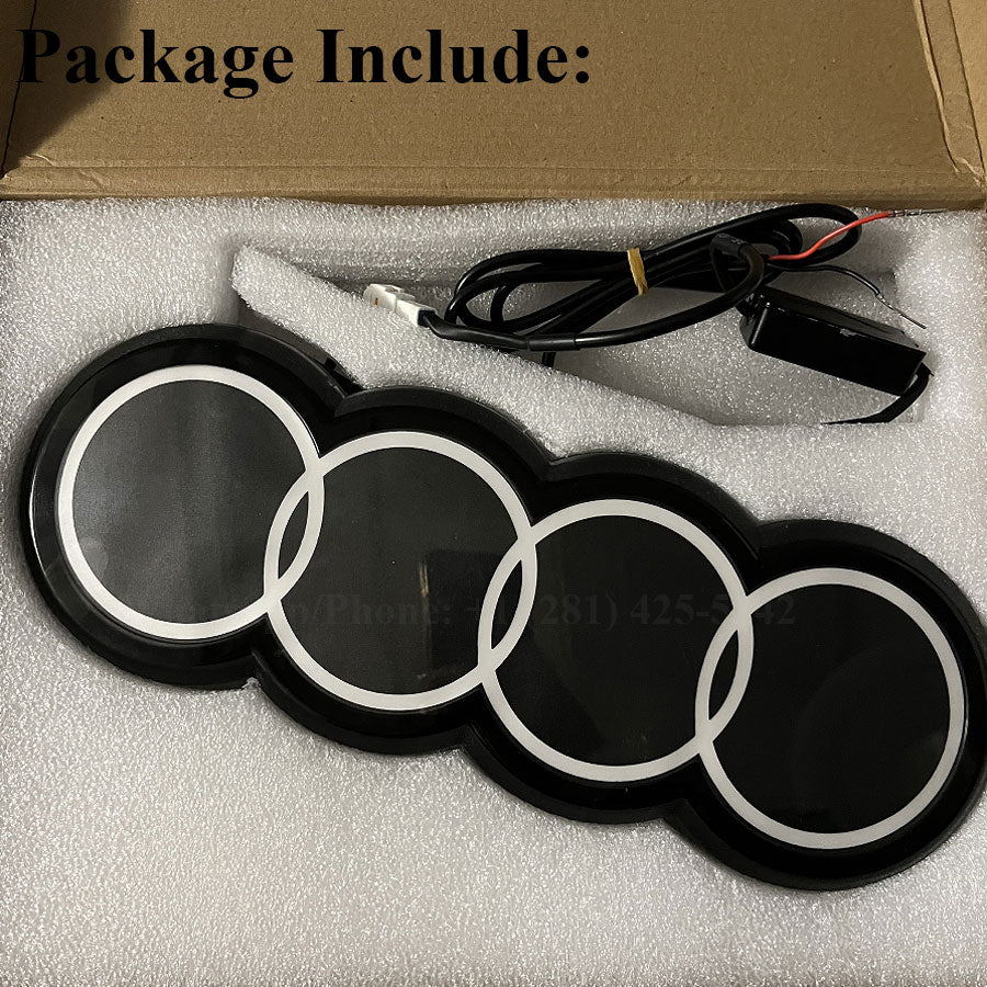 3rd Gene Dynamic Audi Led Emblem for Q4 e-tron Q5 e-tron Q6 e-tron Q8 e-tron