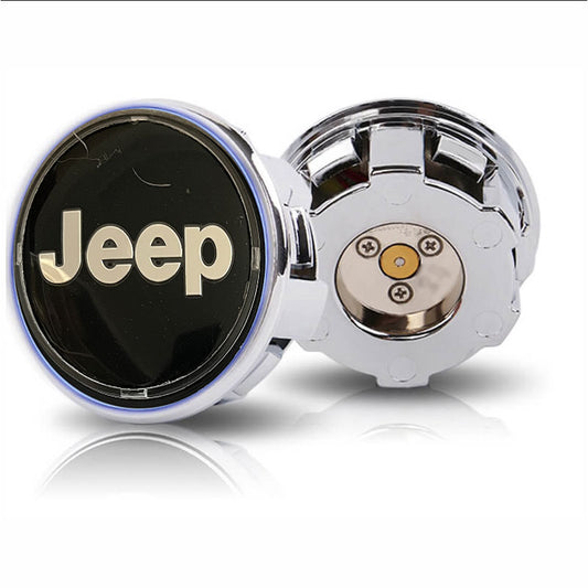 Jeep Floating Center Caps 63mm for Stock Wheels