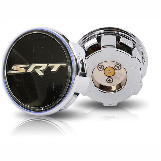 Custom Dodge Floating Center Caps 63mm for Stock Wheels (Choose from Six Designs)