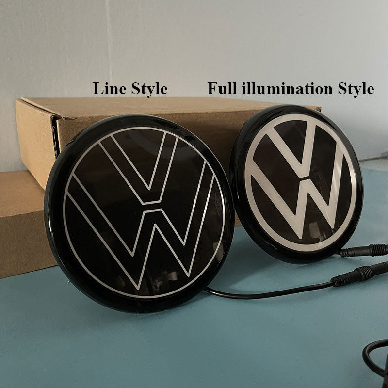 3rd Gene VW Light up Emblem for Tiguan (2018-2024) (Compatible with ACC/radar for Emergency Braking)