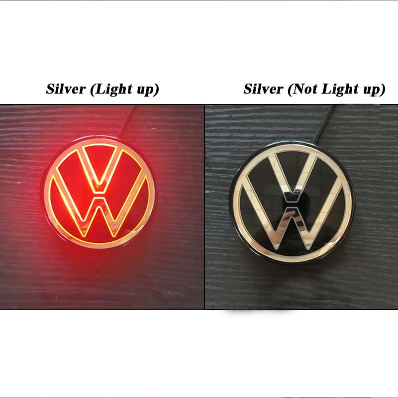 VW Rear LED Emblem 89.8mm/3.54 Inches and 117mm/4.60 Inches