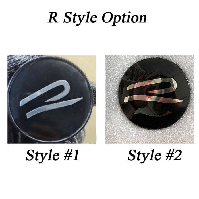 Custom VW New R Logo Floating Center Caps for Audi Original 20inch Rim