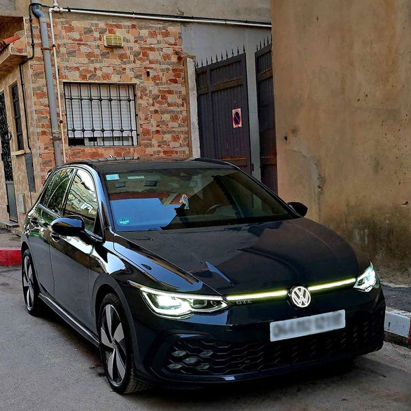 3.5rd Gene Dynamic VW Light up Emblem for Golf MK7 (2015-2021) (Compatible with ACC/radar for Emergency Braking)