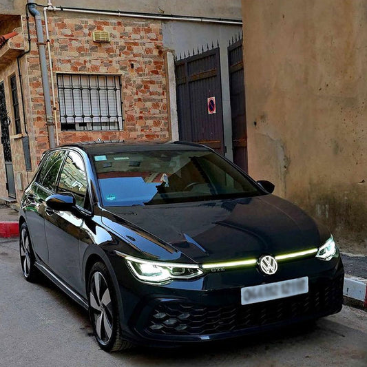 3.5th & 4th Gene Dynamic VW Light up Emblem for Golf MK7.5 (2016-2021) (Compatible with ACC/radar for Emergency Braking)