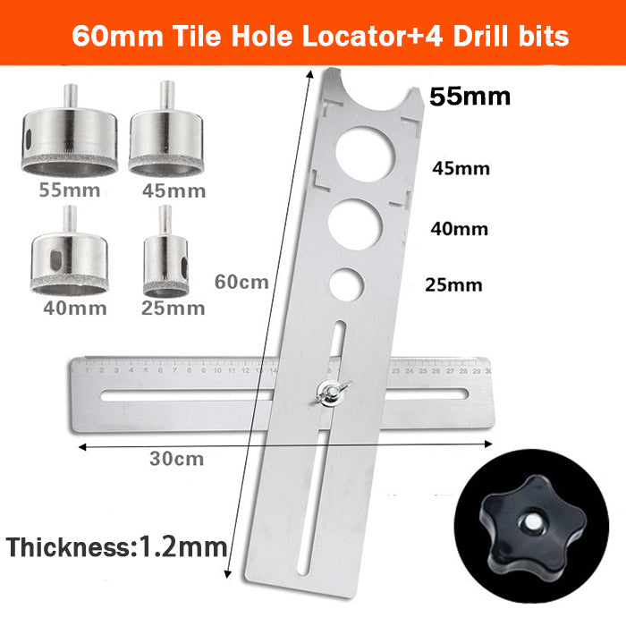 Adjustable Tile Hole Locator