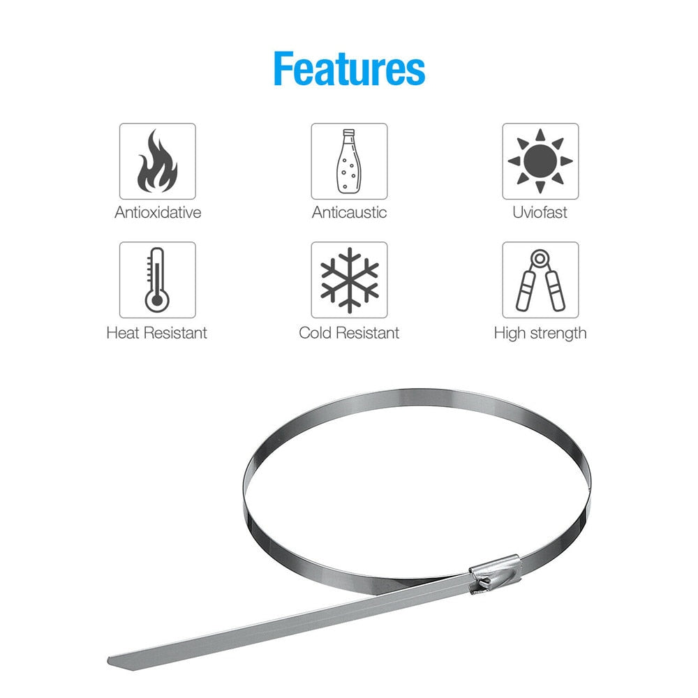 Heavy Duty Self-Locking Cable Zip Tie