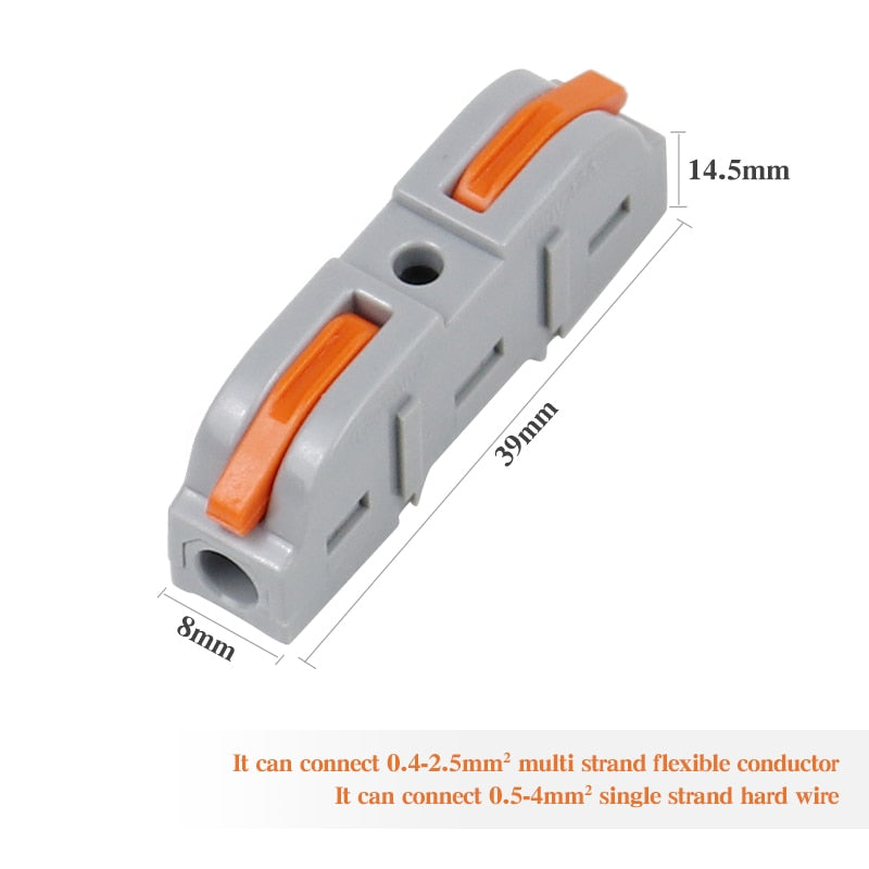 Universal Fast Wiring Cable Connectors