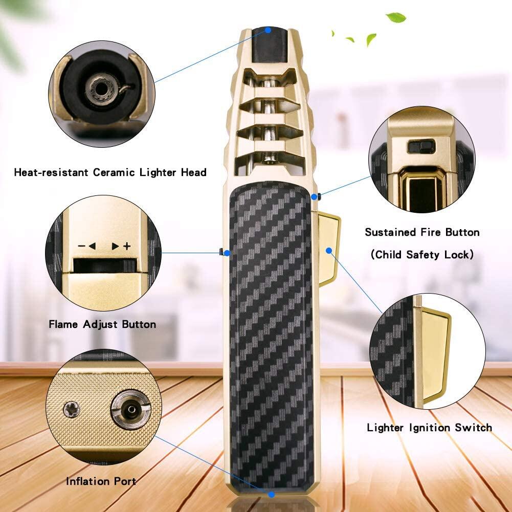 Windproof Straight Jet Lighter