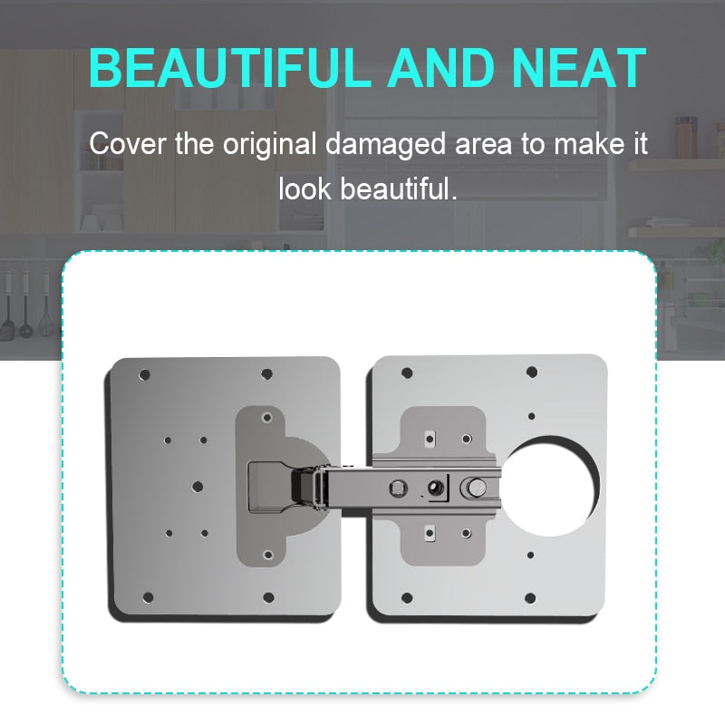 Cabinet Hinge Repair Plate