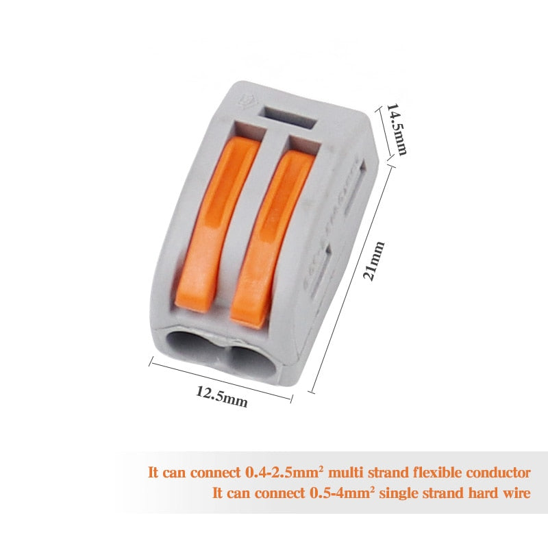 Universal Fast Wiring Cable Connectors