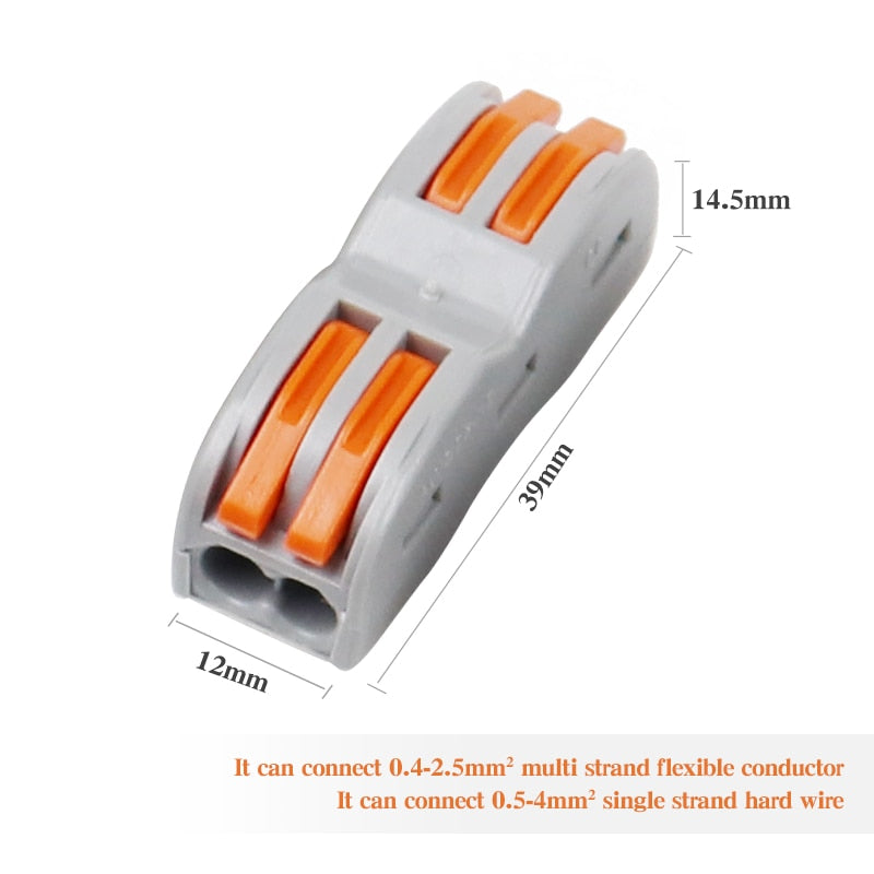 Universal Fast Wiring Cable Connectors