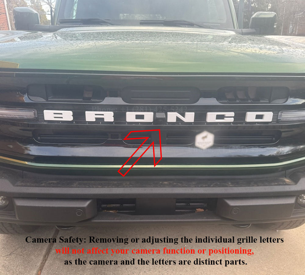 How to Install The Bronco Light Up Grille Letters (2021-Present)