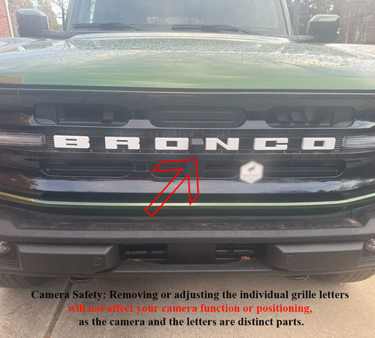 How to Install The Bronco Light Up Grille Letters (2021-Present)