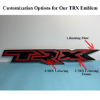 Custom Ram TRX Grille Emblem – Made to Order (TRX 2021–2024, RHO 2025)