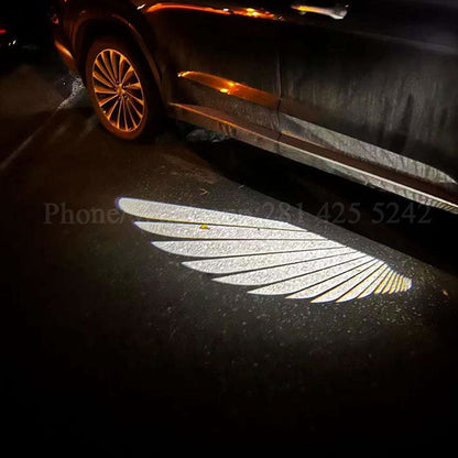 Cadillac Angel Wings RearView Welcome Light