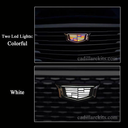 cadillac led emblem