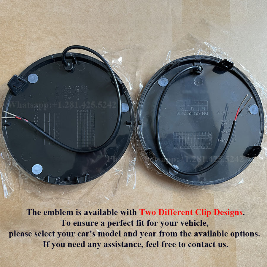 VW Led Emblem 155mm