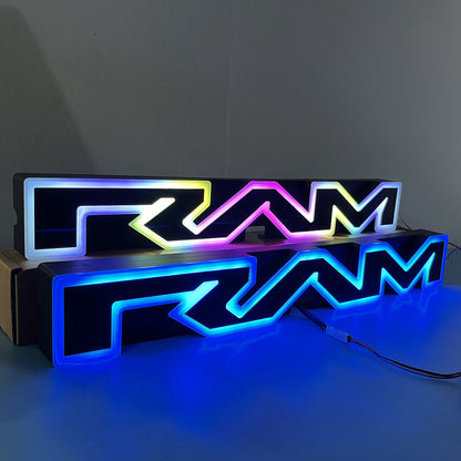 2nd Gene RGB Style Light up Ram Grill Letters Fit For Ram 1500 (2025-2026)
