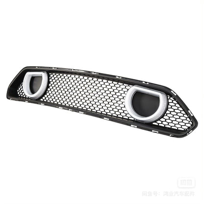 Mach 1 Style Front Bumper Grille for 2018-2023 Ford Mustang (w/ DRL &amp; Turn Signals)