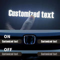 Custom LED Grille Light with Your Text — Universal Fit, 18cm (12V)