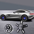 Custom VW Floating Center Cap for Jetta Original Rims (2015-2024)