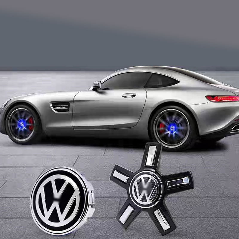 Custom Dynamic VW Center Caps for Audi Stock Wheels