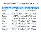 3rd Generation Dynamic Honda Accord Led Emblem (2003-2022)