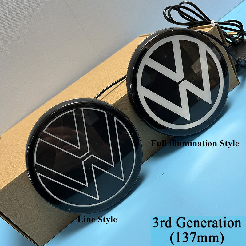 Dynamic VW Led Emblem Light (137mm)