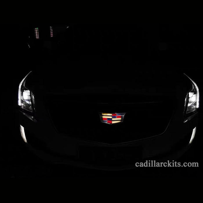 cadillac led emblem