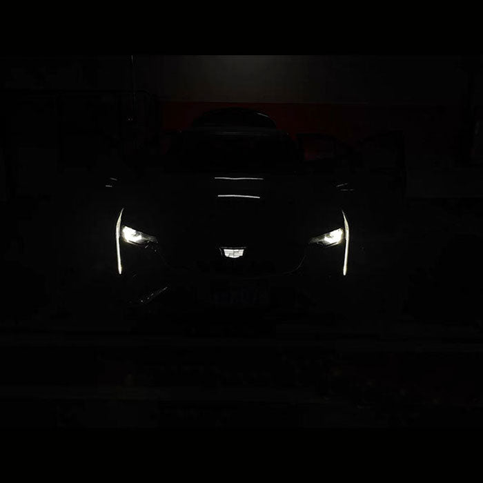 cadillac led emblem