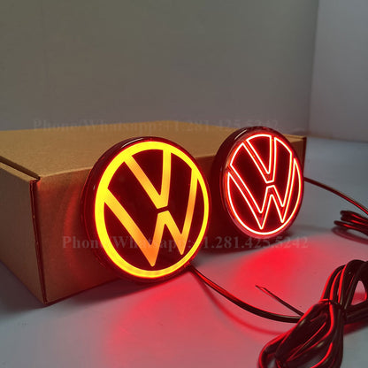 VW Rear LED Emblem 89.8mm/3.54 Inches  and 117mm/4.60 Inches