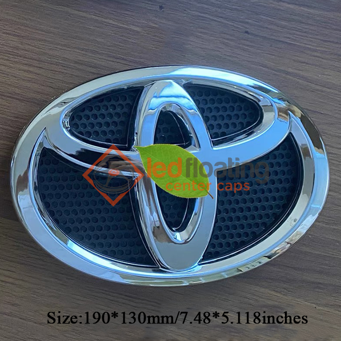 Black Toyota Emblem for Tacoma (2018-2019) Tundra(2018-2019) Land Cruiser (2019-2021)