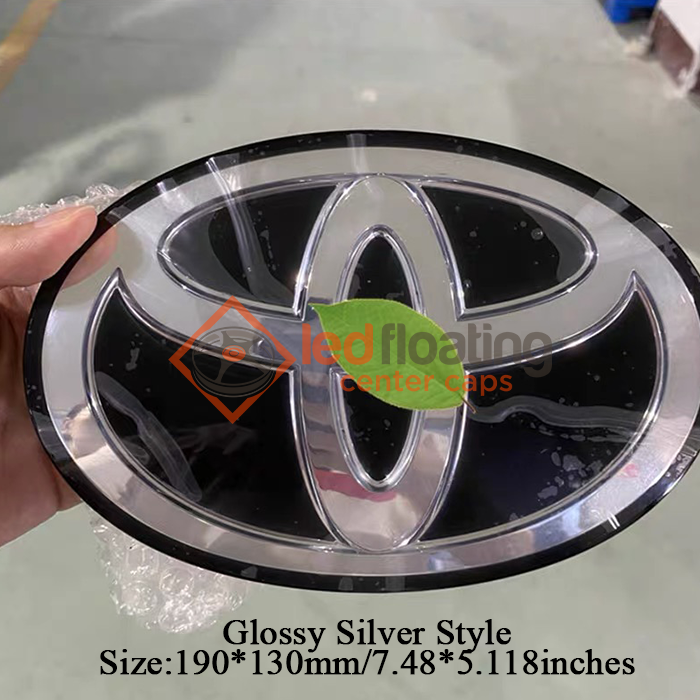 Black Toyota Emblem for Tacoma (2018-2019) Tundra(2018-2019) Land Cruiser (2019-2021)