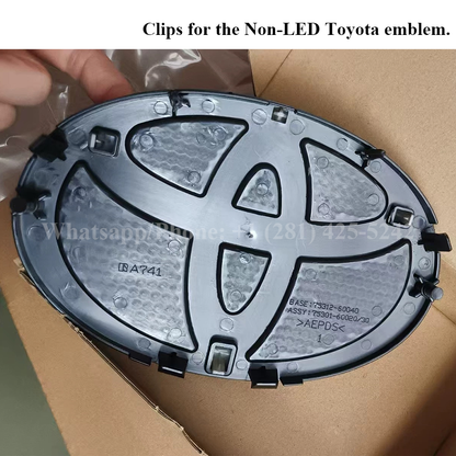 Black Toyota Emblem for Tacoma (2018-2019) Tundra(2018-2019) Land Cruiser (2019-2021)