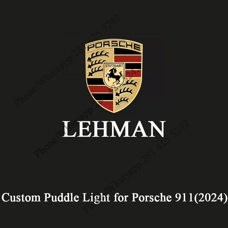 Custom Puddle Light for Porsche 911 (2024)