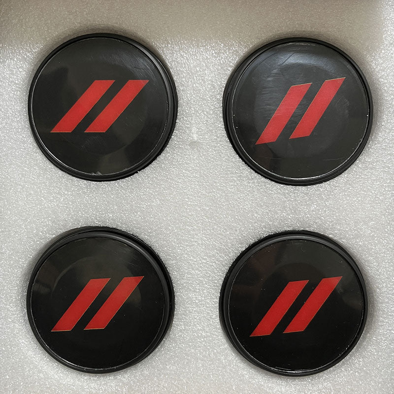 Custom // Stripe Floating Center Caps for Dodge Series Cars