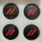 Custom // Stripe Floating Center Caps for Dodge Series Cars
