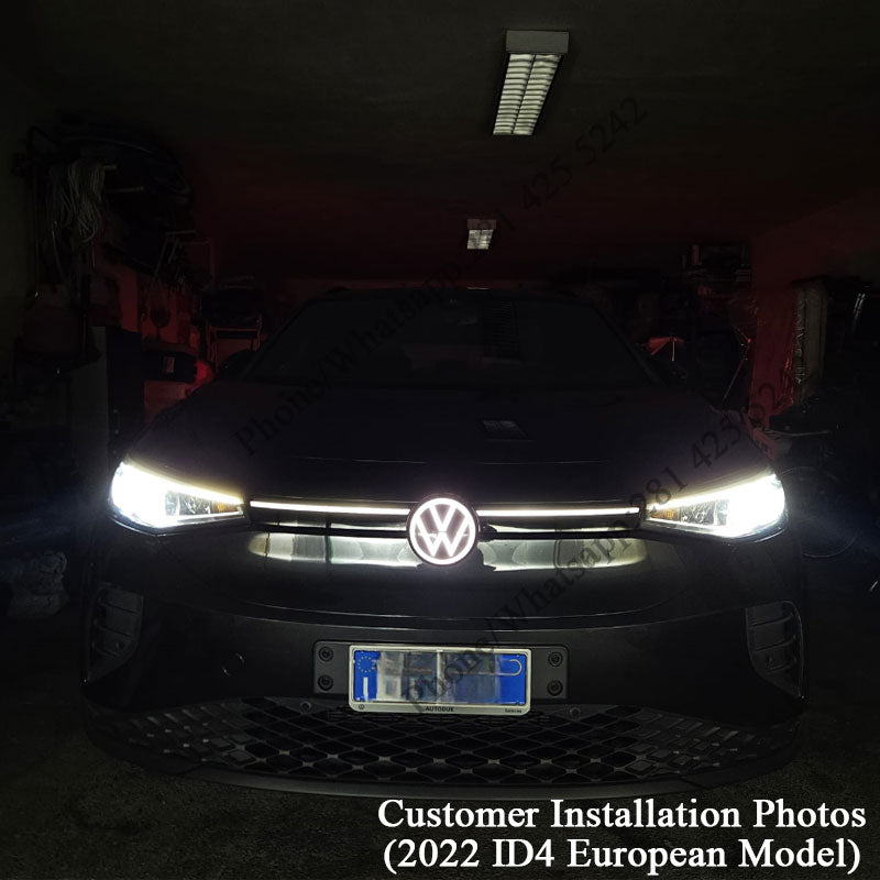 VW ID.4 Grille Led Emblem Light & Led Stripe & Rear Led Emblem (2020–Present)