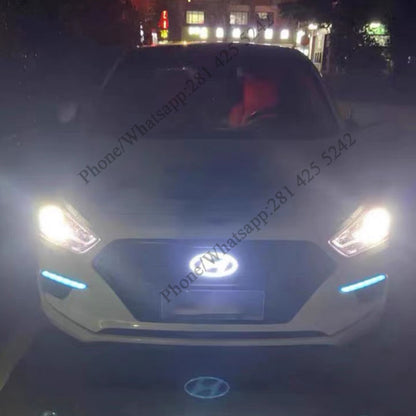 Dynamic Hyundai Light Up Emblem (Three Sizes You Can Choose From)