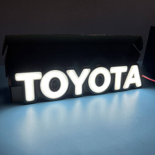 2nd Generation Dynamic Toyota Led Letters (355*75mm)
